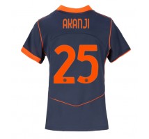 Inter Milan Manuel Akanji #25 Koszulka Trzecia damskie 2025-26 Krótki Rękaw